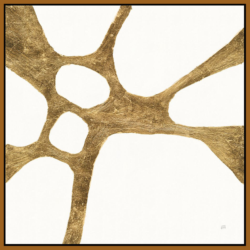 5531135_FN1 'Graphic Gold VII' by artist Chris Paschke - Wall Art Print on Textured Fine Art Canvas or Paper - Digital Giclee reproduction of art painting. Red Sky Art is India's Online Art Gallery for Home Decor - 553_91432