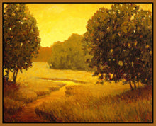 8170248_FN1 'Cambridge Crossing' by artist Stephen Henning - Wall Art Print on Textured Fine Art Canvas or Paper - Digital Giclee reproduction of art painting. Red Sky Art is India's Online Art Gallery for Home Decor - 817_72674