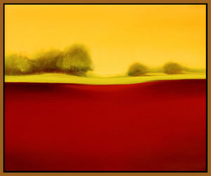 8170252_FN1 'Gentle Wind' by artist Bonita W. Goldberg - Wall Art Print on Textured Fine Art Canvas or Paper - Digital Giclee reproduction of art painting. Red Sky Art is India's Online Art Gallery for Home Decor - 817_75241