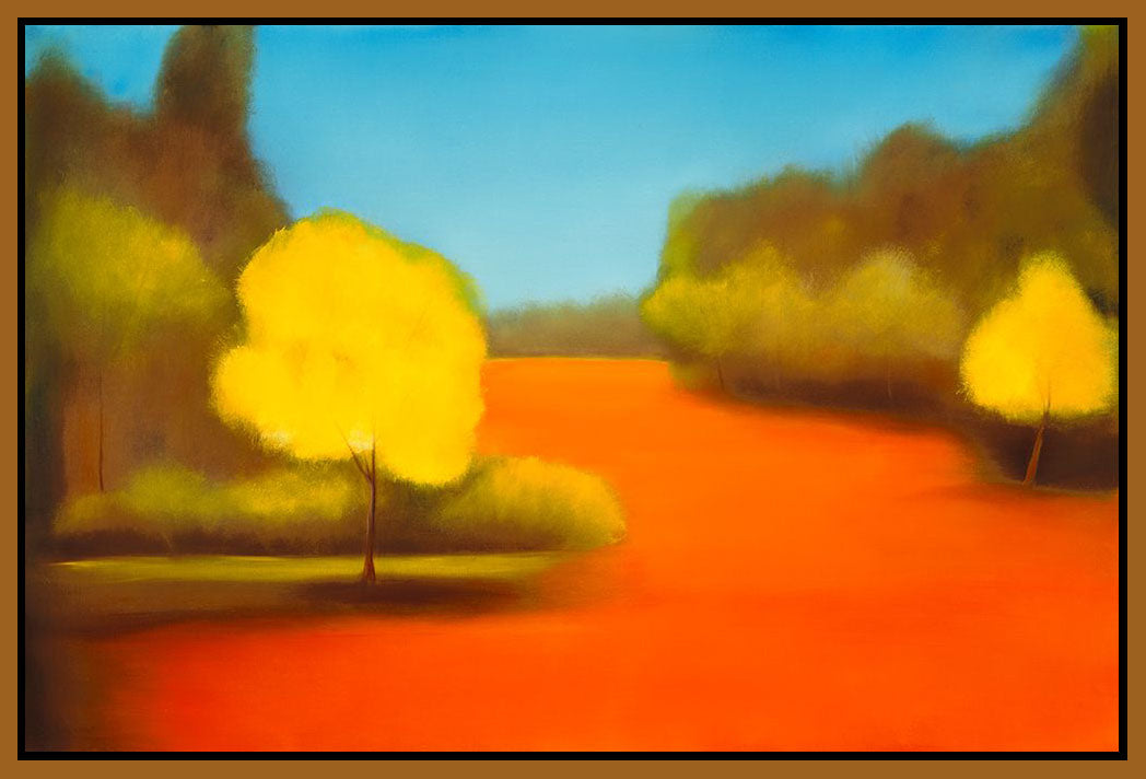 8170209_FN1 'Ectasy II' by artist Bonita W. Goldberg - Wall Art Print on Textured Fine Art Canvas or Paper - Digital Giclee reproduction of art painting. Red Sky Art is India's Online Art Gallery for Home Decor - 817_75360