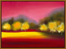 8170224_FN1 'Rapsberry Contemplation' by artist Bonita W. Goldberg - Wall Art Print on Textured Fine Art Canvas or Paper - Digital Giclee reproduction of art painting. Red Sky Art is India's Online Art Gallery for Home Decor - 817_76305