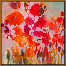 8170045_FN1 'Les Fleurs' by artist Michelle Abrams - Wall Art Print on Textured Fine Art Canvas or Paper - Digital Giclee reproduction of art painting. Red Sky Art is India's Online Art Gallery for Home Decor - 817_78122