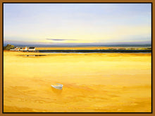 8170228_FN1 'Evening at the Beach VI' by artist Max Hayslette - Wall Art Print on Textured Fine Art Canvas or Paper - Digital Giclee reproduction of art painting. Red Sky Art is India's Online Art Gallery for Home Decor - 817_81066