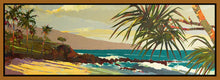 8170204_FN1 'Island Morning' by artist Darrell Hill - Wall Art Print on Textured Fine Art Canvas or Paper - Digital Giclee reproduction of art painting. Red Sky Art is India's Online Art Gallery for Home Decor - 817_81657