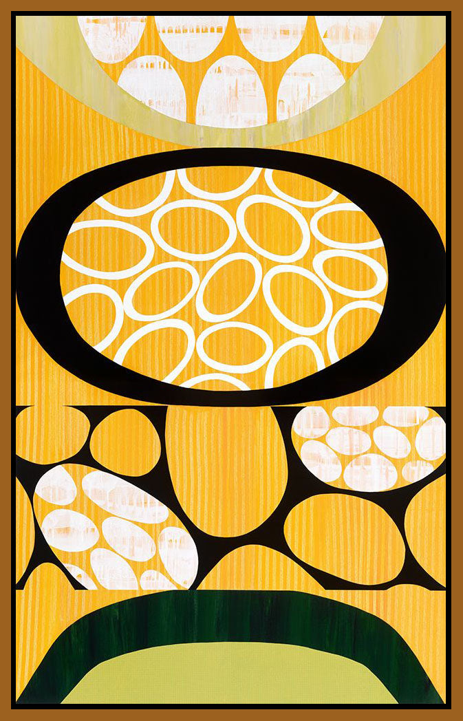 8170121_FN1 'Sun Dried Stones 1' by artist Mary Calkins - Wall Art Print on Textured Fine Art Canvas or Paper - Digital Giclee reproduction of art painting. Red Sky Art is India's Online Art Gallery for Home Decor - 817_83019