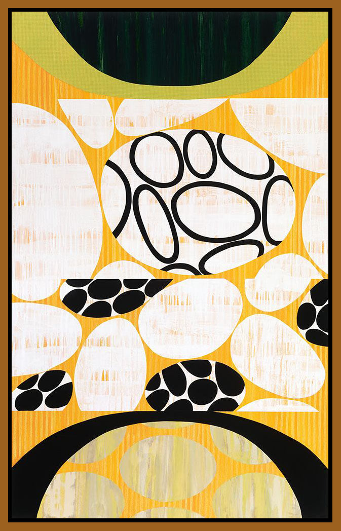 8170122_FN1 'Sun Dried Stones 2' by artist Mary Calkins - Wall Art Print on Textured Fine Art Canvas or Paper - Digital Giclee reproduction of art painting. Red Sky Art is India's Online Art Gallery for Home Decor - 817_83020