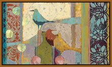 8170247_FN1 'Urban Flock on a Roll' by artist Ciela Bloom - Wall Art Print on Textured Fine Art Canvas or Paper - Digital Giclee reproduction of art painting. Red Sky Art is India's Online Art Gallery for Home Decor - 817_87271
