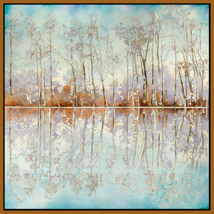 8170094_FN1 'Paradox' by artist Danna Harvey - Wall Art Print on Textured Fine Art Canvas or Paper - Digital Giclee reproduction of art painting. Red Sky Art is India's Online Art Gallery for Home Decor - 817_98688