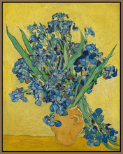 29553_FN1_- titled 'Irises' by artist Vincent van Gogh - Wall Art Print on Textured Fine Art Canvas or Paper - Digital Giclee reproduction of art painting. Red Sky Art is India's Online Art Gallery for Home Decor - 888 _VVG101