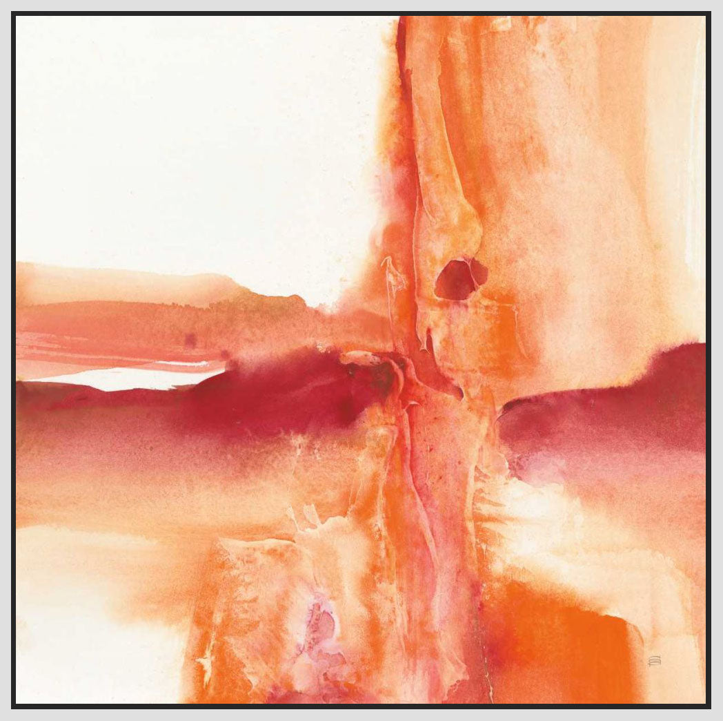 5531351_FW1 'Inner Glow III' by artist Chris Paschke - Wall Art Print on Textured Fine Art Canvas or Paper - Digital Giclee reproduction of art painting. Red Sky Art is India's Online Art Gallery for Home Decor - 553_15036