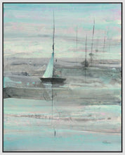 5531489_FW1 'Ice Sailing' by artist Albena Hristova - Wall Art Print on Textured Fine Art Canvas or Paper - Digital Giclee reproduction of art painting. Red Sky Art is India's Online Art Gallery for Home Decor - 553_38923