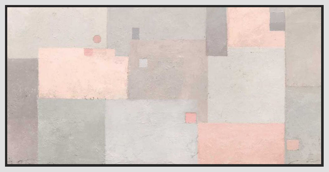 5531502_FW1 'Middle Earth Blush' by artist James Wiens - Wall Art Print on Textured Fine Art Canvas or Paper - Digital Giclee reproduction of art painting. Red Sky Art is India's Online Art Gallery for Home Decor - 553_45676
