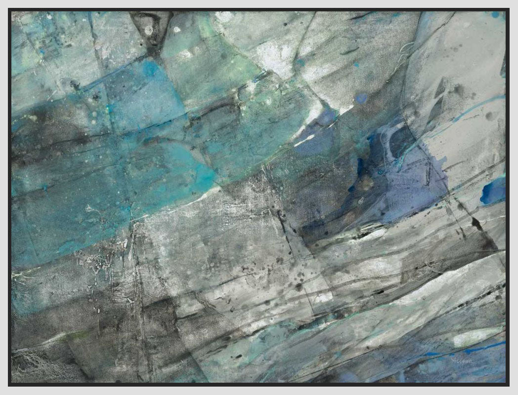 5531536_FW1 'Quarry' by artist Albena Hristova - Wall Art Print on Textured Fine Art Canvas or Paper - Digital Giclee reproduction of art painting. Red Sky Art is India's Online Art Gallery for Home Decor - 553_47328