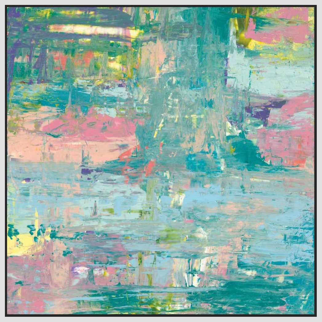5531400_FW1 'Islands Abstract I' by artist Piper Rhue - Wall Art Print on Textured Fine Art Canvas or Paper - Digital Giclee reproduction of art painting. Red Sky Art is India's Online Art Gallery for Home Decor - 553_52192