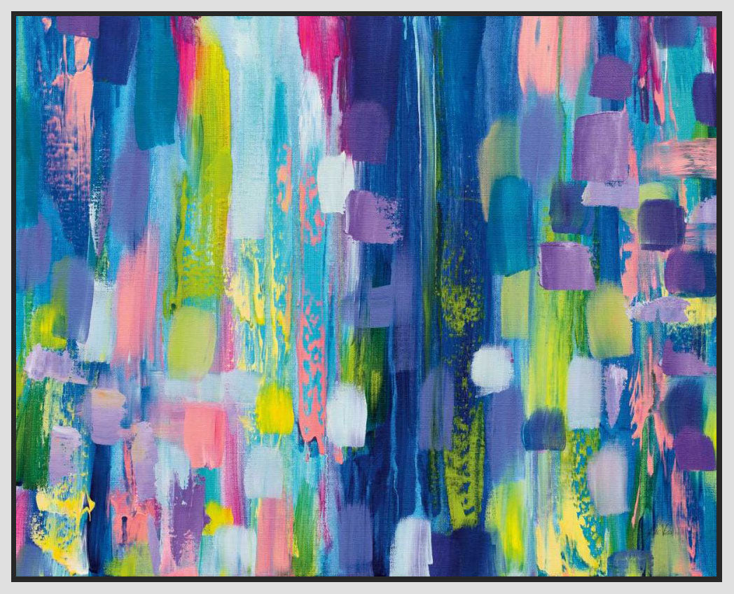 5531547_FW1 'Radiance' by artist Jeanette Vertentes - Wall Art Print on Textured Fine Art Canvas or Paper - Digital Giclee reproduction of art painting. Red Sky Art is India's Online Art Gallery for Home Decor - 553_55487