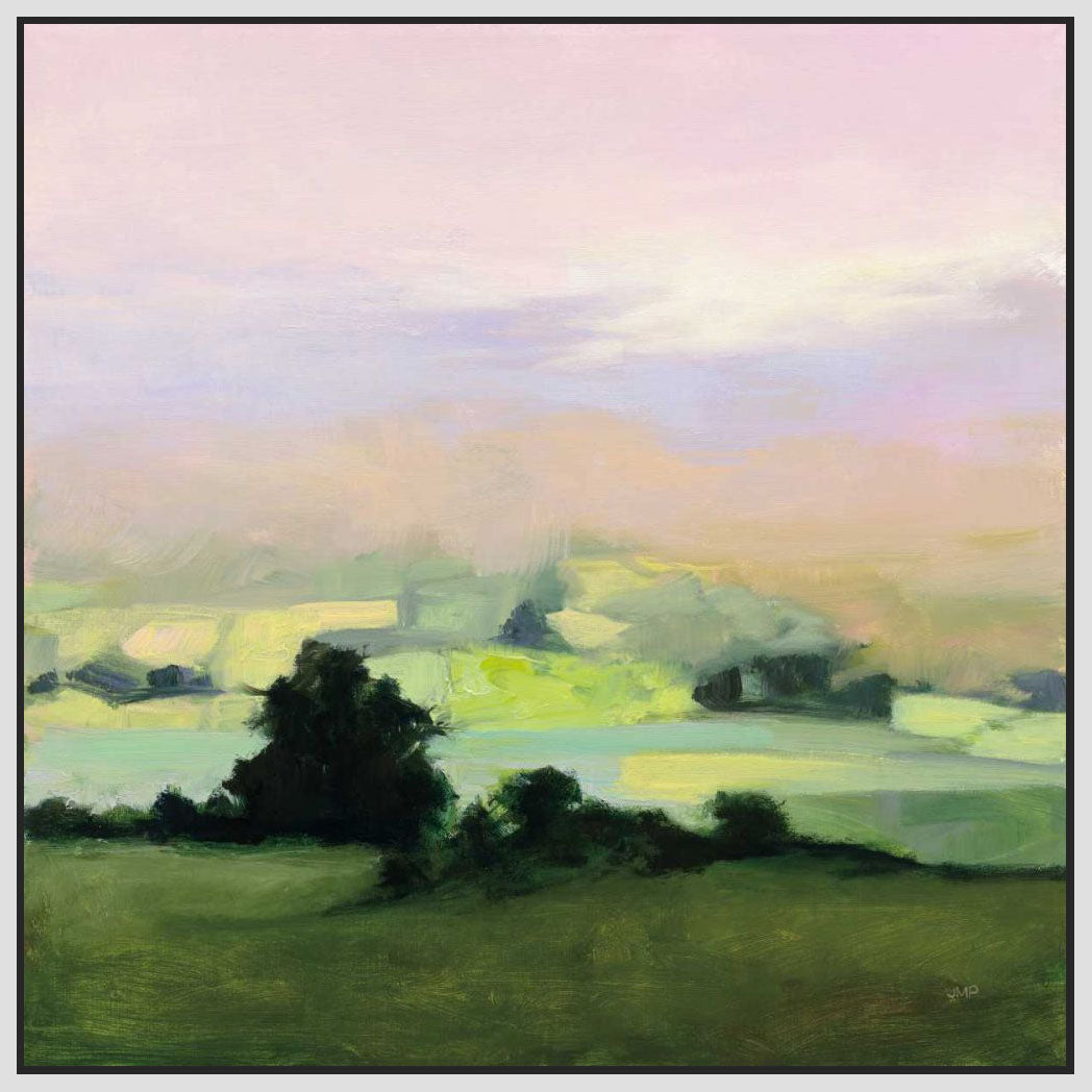 5531425_FW1 'Looking Out II' by artist Julia Purinton - Wall Art Print on Textured Fine Art Canvas or Paper - Digital Giclee reproduction of art painting. Red Sky Art is India's Online Art Gallery for Home Decor - 553_59962