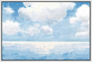 5531526_FW1 'Sparkling Sea' by artist James Wiens - Wall Art Print on Textured Fine Art Canvas or Paper - Digital Giclee reproduction of art painting. Red Sky Art is India's Online Art Gallery for Home Decor - 553_63187