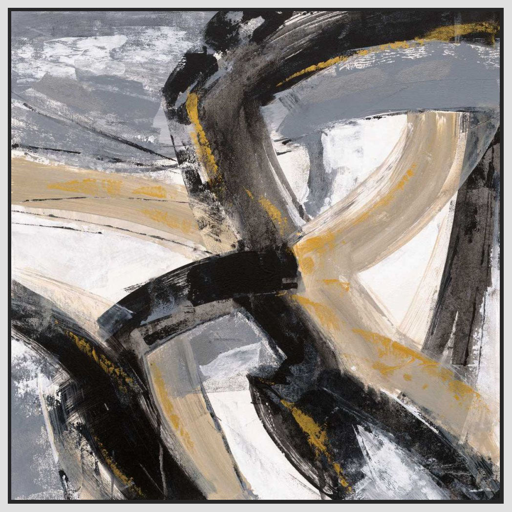 5531433_FW1 'Urban Graffiti II' by artist Silvia Vassileva - Wall Art Print on Textured Fine Art Canvas or Paper - Digital Giclee reproduction of art painting. Red Sky Art is India's Online Art Gallery for Home Decor - 553_65677