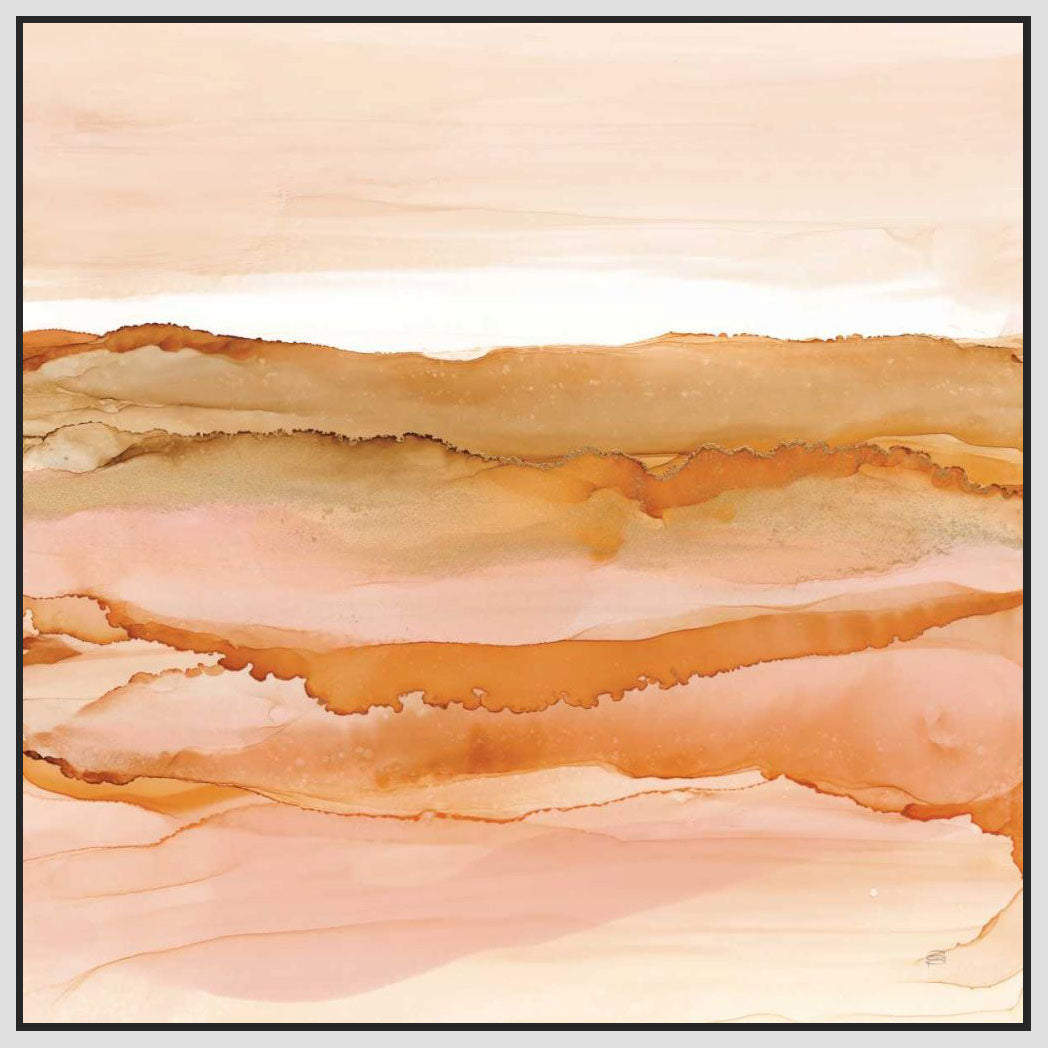 5531445_FW1 'Desertscape I Oasis' by artist Chris Paschke - Wall Art Print on Textured Fine Art Canvas or Paper - Digital Giclee reproduction of art painting. Red Sky Art is India's Online Art Gallery for Home Decor - 553_72481