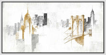 5531505_FW1 'New York Monuments' by artist Avery Tillmon - Wall Art Print on Textured Fine Art Canvas or Paper - Digital Giclee reproduction of art painting. Red Sky Art is India's Online Art Gallery for Home Decor - 553_75639