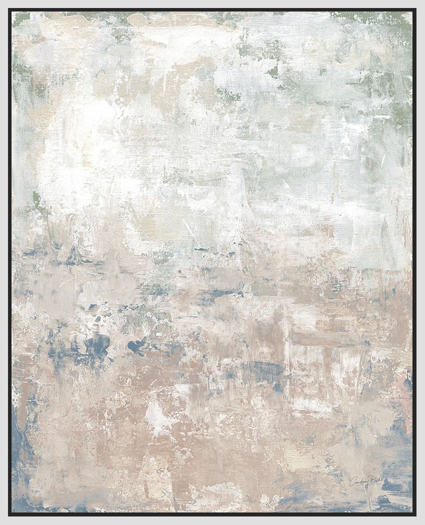 5531253_FW1 'Clay Neutral I' by artist Courtney Prahl - Wall Art Print on Textured Fine Art Canvas or Paper - Digital Giclee reproduction of art painting. Red Sky Art is India's Online Art Gallery for Home Decor - 553_83551