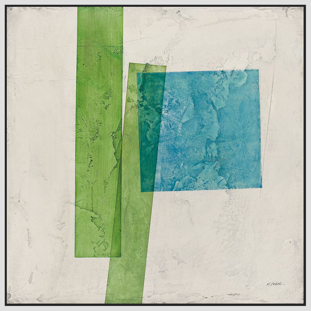 5531140_FW1 'Harmony I No Lines' by artist Mike Schick - Wall Art Print on Textured Fine Art Canvas or Paper - Digital Giclee reproduction of art painting. Red Sky Art is India's Online Art Gallery for Home Decor - 553_91636