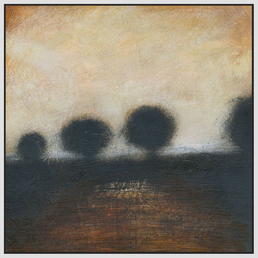 8170100_FW1 'Untitled' by artist David Dauncey - Wall Art Print on Textured Fine Art Canvas or Paper - Digital Giclee reproduction of art painting. Red Sky Art is India's Online Art Gallery for Home Decor - 817_107741