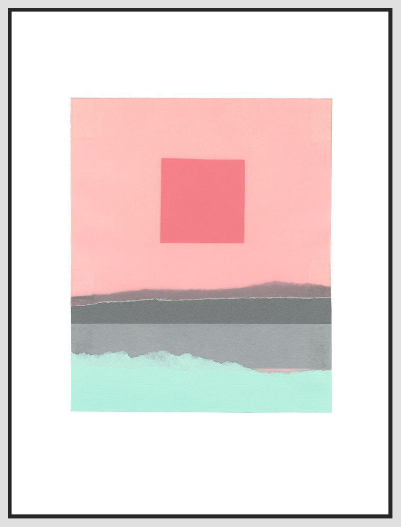 8170181_FW1 'Glassy 4' by artist NM Studio - Wall Art Print on Textured Fine Art Canvas or Paper - Digital Giclee reproduction of art painting. Red Sky Art is India's Online Art Gallery for Home Decor - 817_108100