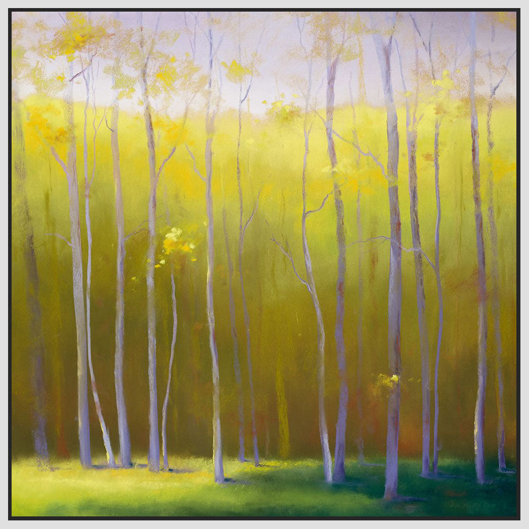 8170013_FW1 'Autumn Leaves' by artist Teri Jonas - Wall Art Print on Textured Fine Art Canvas or Paper - Digital Giclee reproduction of art painting. Red Sky Art is India's Online Art Gallery for Home Decor - 817_72437