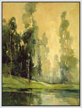 8170138_FW1 'Misty Reflections' by artist Ted Goerschner - Wall Art Print on Textured Fine Art Canvas or Paper - Digital Giclee reproduction of art painting. Red Sky Art is India's Online Art Gallery for Home Decor - 817_76649