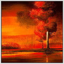 8170040_FW1 'Dreamscape V' by artist Gregory Garrett - Wall Art Print on Textured Fine Art Canvas or Paper - Digital Giclee reproduction of art painting. Red Sky Art is India's Online Art Gallery for Home Decor - 817_77000