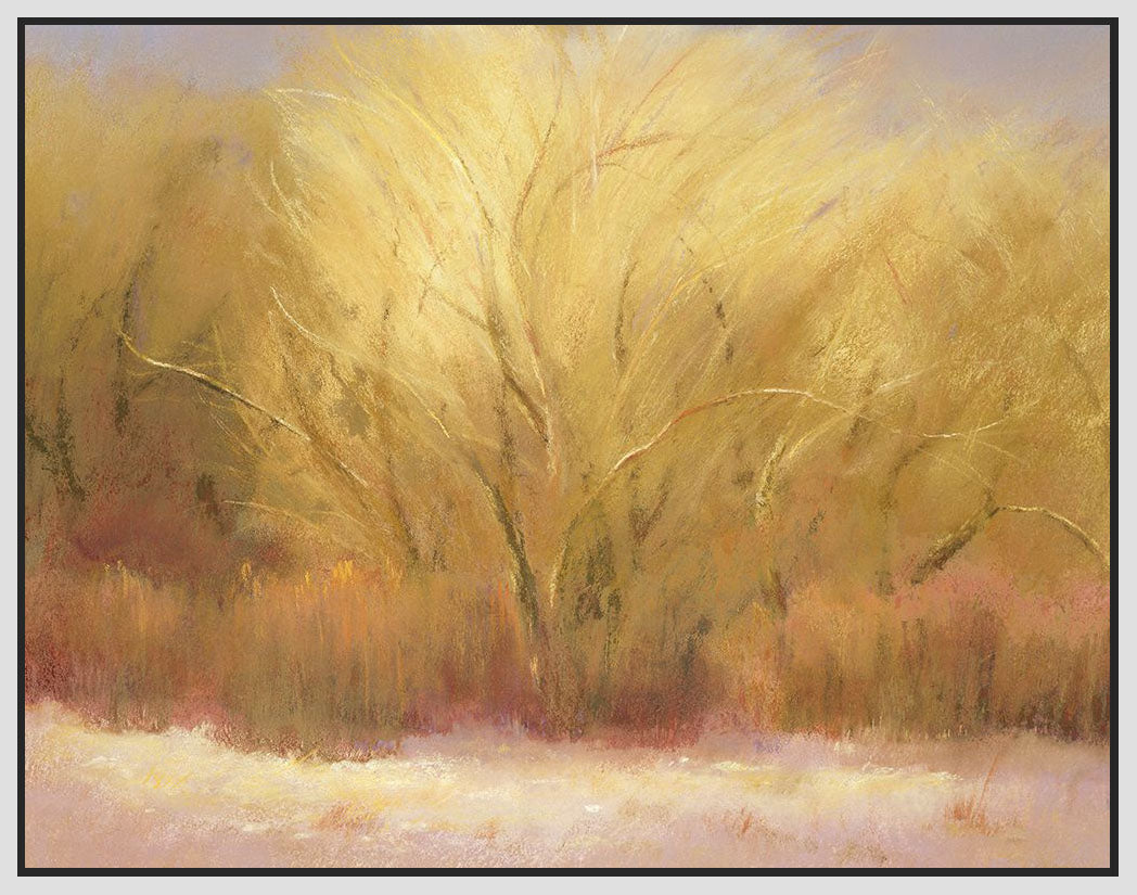 8170253_FW1 'Winter cottonwoods' by artist Teri Jonas - Wall Art Print on Textured Fine Art Canvas or Paper - Digital Giclee reproduction of art painting. Red Sky Art is India's Online Art Gallery for Home Decor - 817_78793