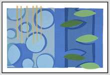 8170214_FW1 'Green Fish' by artist Lee Crew - Wall Art Print on Textured Fine Art Canvas or Paper - Digital Giclee reproduction of art painting. Red Sky Art is India's Online Art Gallery for Home Decor - 817_78920