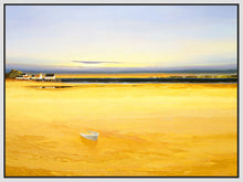 8170228_FW1 'Evening at the Beach VI' by artist Max Hayslette - Wall Art Print on Textured Fine Art Canvas or Paper - Digital Giclee reproduction of art painting. Red Sky Art is India's Online Art Gallery for Home Decor - 817_81066