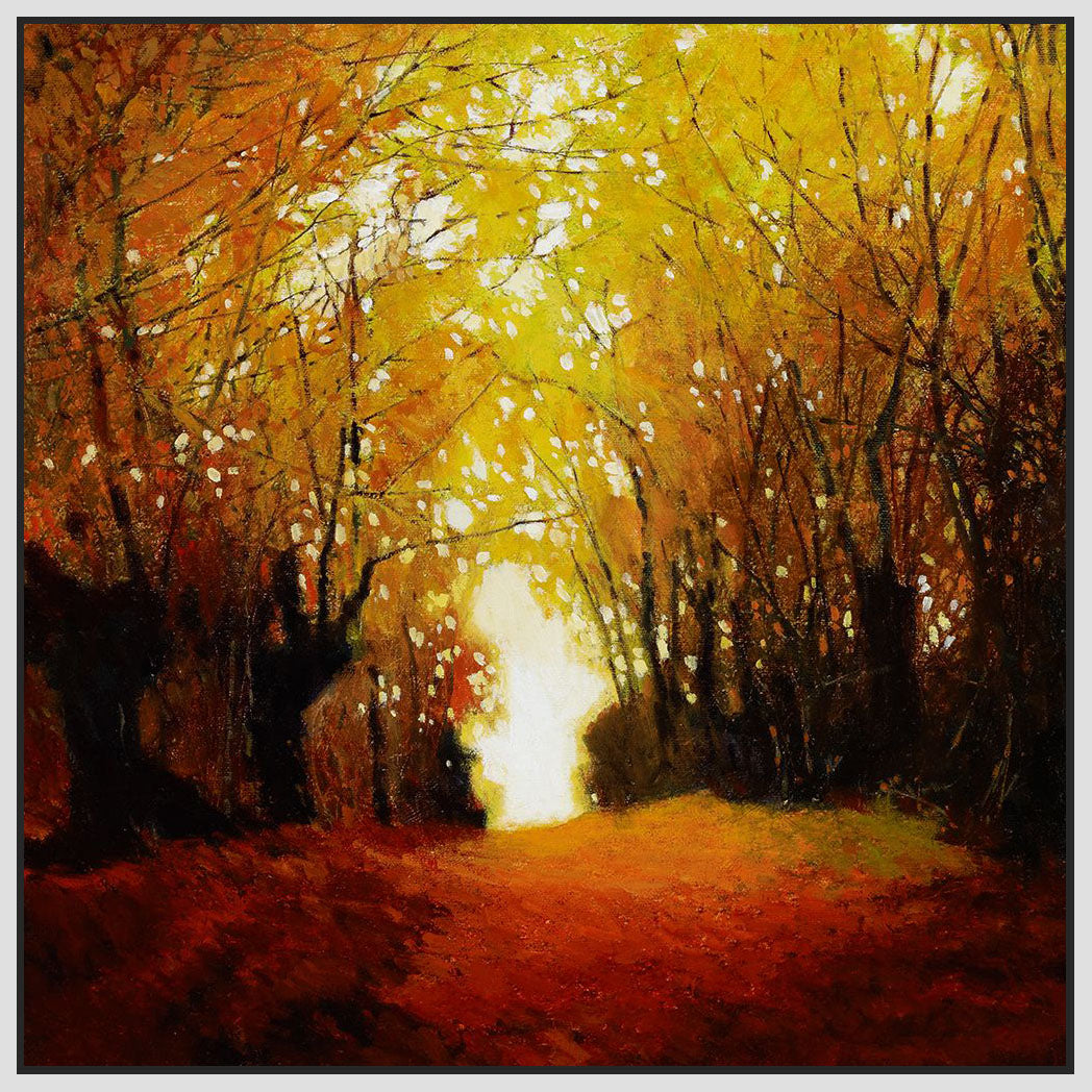8170062_FW1 'The Gathering 2' by artist Max Hayslette - Wall Art Print on Textured Fine Art Canvas or Paper - Digital Giclee reproduction of art painting. Red Sky Art is India's Online Art Gallery for Home Decor - 817_81365