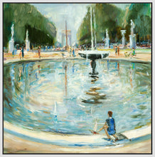 8170076_FW1 'Parisian Afternoon II' by artist Marysia Burr - Wall Art Print on Textured Fine Art Canvas or Paper - Digital Giclee reproduction of art painting. Red Sky Art is India's Online Art Gallery for Home Decor - 817_86290