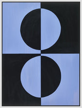 8170178_FW1 'Azul Moderne 3' by artist Ben Gordon - Wall Art Print on Textured Fine Art Canvas or Paper - Digital Giclee reproduction of art painting. Red Sky Art is India's Online Art Gallery for Home Decor - 817_99109