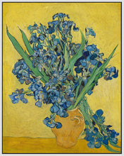 29553_FW1_- titled 'Irises' by artist Vincent van Gogh - Wall Art Print on Textured Fine Art Canvas or Paper - Digital Giclee reproduction of art painting. Red Sky Art is India's Online Art Gallery for Home Decor - 888 _VVG101