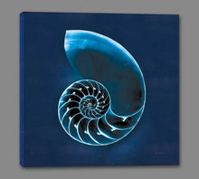 5531362_GS1 'Cyanotype Sea II' by artist Sue Schlabach - Wall Art Print on Textured Fine Art Canvas or Paper - Digital Giclee reproduction of art painting. Red Sky Art is India's Online Art Gallery for Home Decor - 553_32595
