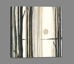 5531363_GS1 'Through the Trees IV' by artist Chris Paschke - Wall Art Print on Textured Fine Art Canvas or Paper - Digital Giclee reproduction of art painting. Red Sky Art is India's Online Art Gallery for Home Decor - 553_34171