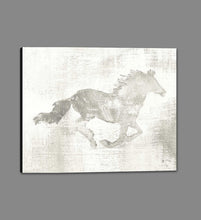 5531545_GS1 'Mustang Study Neutral' by artist Studio Mousseau - Wall Art Print on Textured Fine Art Canvas or Paper - Digital Giclee reproduction of art painting. Red Sky Art is India's Online Art Gallery for Home Decor - 553_36856