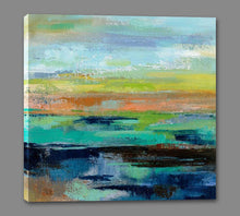 5531389_GS1 'Delmar Sunset III' by artist Silvia Vassileva - Wall Art Print on Textured Fine Art Canvas or Paper - Digital Giclee reproduction of art painting. Red Sky Art is India's Online Art Gallery for Home Decor - 553_48517