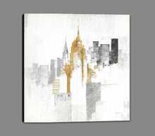 5531393_GS1 'Empire State Building No Words' by artist Avery Tillmon - Wall Art Print on Textured Fine Art Canvas or Paper - Digital Giclee reproduction of art painting. Red Sky Art is India's Online Art Gallery for Home Decor - 553_49633