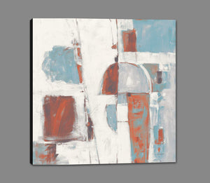 5531402_GS1 'Down to the Street Cool' by artist Mike Schick - Wall Art Print on Textured Fine Art Canvas or Paper - Digital Giclee reproduction of art painting. Red Sky Art is India's Online Art Gallery for Home Decor - 553_53111