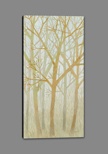 5531454_GS1 'Spring Trees I' by artist Kathrine Lovell - Wall Art Print on Textured Fine Art Canvas or Paper - Digital Giclee reproduction of art painting. Red Sky Art is India's Online Art Gallery for Home Decor - 553_55529