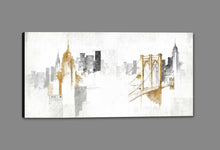 5531505_GS1 'New York Monuments' by artist Avery Tillmon - Wall Art Print on Textured Fine Art Canvas or Paper - Digital Giclee reproduction of art painting. Red Sky Art is India's Online Art Gallery for Home Decor - 553_75639