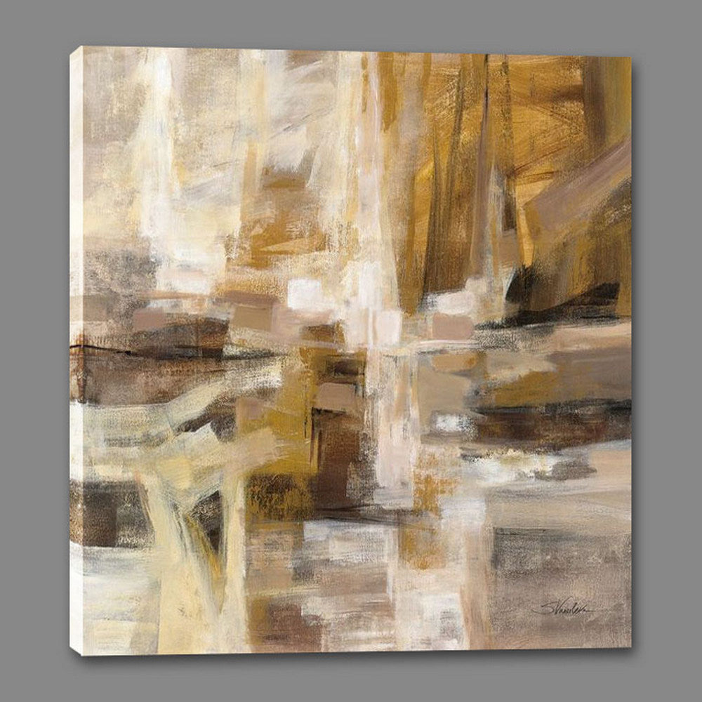 5531039_GS1 'October Sunshine' by artist Silvia Vassileva - Wall Art Print on Textured Fine Art Canvas or Paper - Digital Giclee reproduction of art painting. Red Sky Art is India's Online Art Gallery for Home Decor - 553_75993