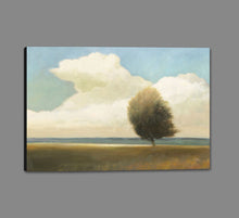 5531320_GS1 'Windblown Tree' by artist Wellington Studio - Wall Art Print on Textured Fine Art Canvas or Paper - Digital Giclee reproduction of art painting. Red Sky Art is India's Online Art Gallery for Home Decor - 553_89450