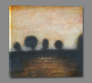 8170099_GS1 'Untitled' by artist David Dauncey - Wall Art Print on Textured Fine Art Canvas or Paper - Digital Giclee reproduction of art painting. Red Sky Art is India's Online Art Gallery for Home Decor - 817_107740