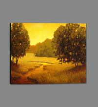 8170248_GS1 'Cambridge Crossing' by artist Stephen Henning - Wall Art Print on Textured Fine Art Canvas or Paper - Digital Giclee reproduction of art painting. Red Sky Art is India's Online Art Gallery for Home Decor - 817_72674